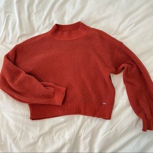 Burnt orange turtle neck - Hollister size S